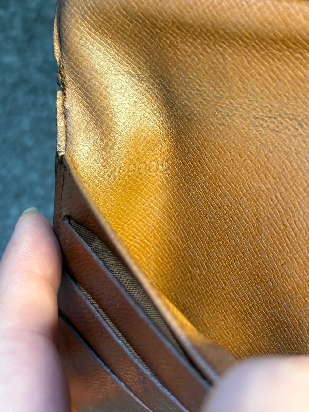 Authentic Louis Vuitton Monogram international Trifold Wallet Vintage - Picture 15 of 15
